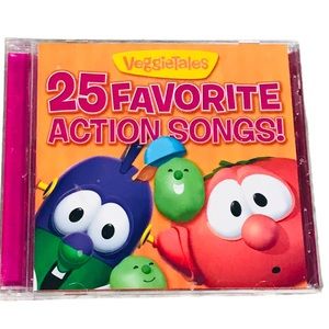New VeggieTales 25 Favorite Action Songs Music Cd